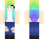 rainbow girl