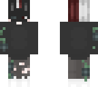 rose boy with rabbit mask