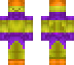 yellow and orange and purple steve