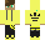 yellow outfit