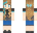 blue girl