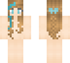 blue hair skin base