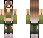 cute dog army girl