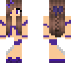 purple bikini