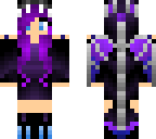 purple dragon girl
