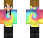 blond rainbow hoodie