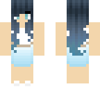 blue dress