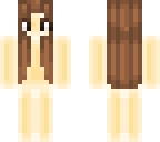 brunette hair base with skin