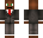 coconut in suit