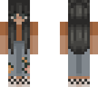 flower jeans edit