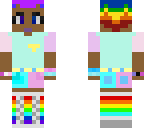 rainbow elf girl