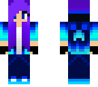 blue creeper girl