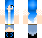 blue girl