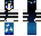 girl with a striped shirt edit