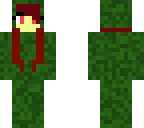 grass camo girl