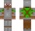 green steve with armor