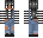 overalls girl