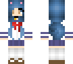 private skin with dyed hair