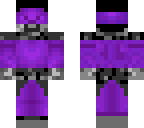 purple and bedrock steve