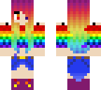rainbow girl