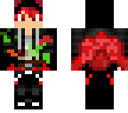 slightly glitched red winged fox