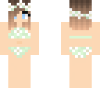 teal swimsuit