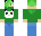 updated green panda dude