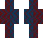 blue and red