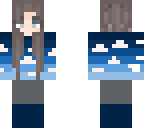 blue cloud girl - not my base