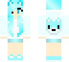 blue foxeh with a evil secret