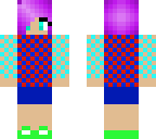 checkered girl