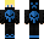 cool blond skull boy