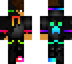 enderman and cool boy