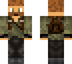 gruff survivor with beard and long sleeves