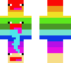 noob rainbow skin