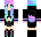 pastel emo girl