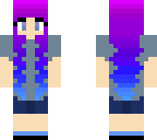 purple hair