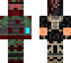 unfinished skin front side done only