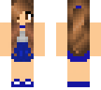 blue girl