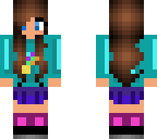 blue girl