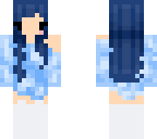 blue hair