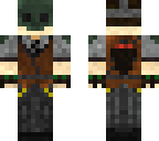 green skullmask
