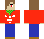 red hoodie boy