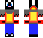 skunk in fire jacket
