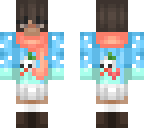 the what skin but in winter clothing