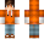 a cool orange hoodie