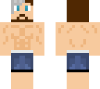 beach chad with the big scar
