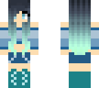 blue girl