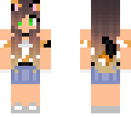 calico cat girl