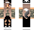 camo wolf girl